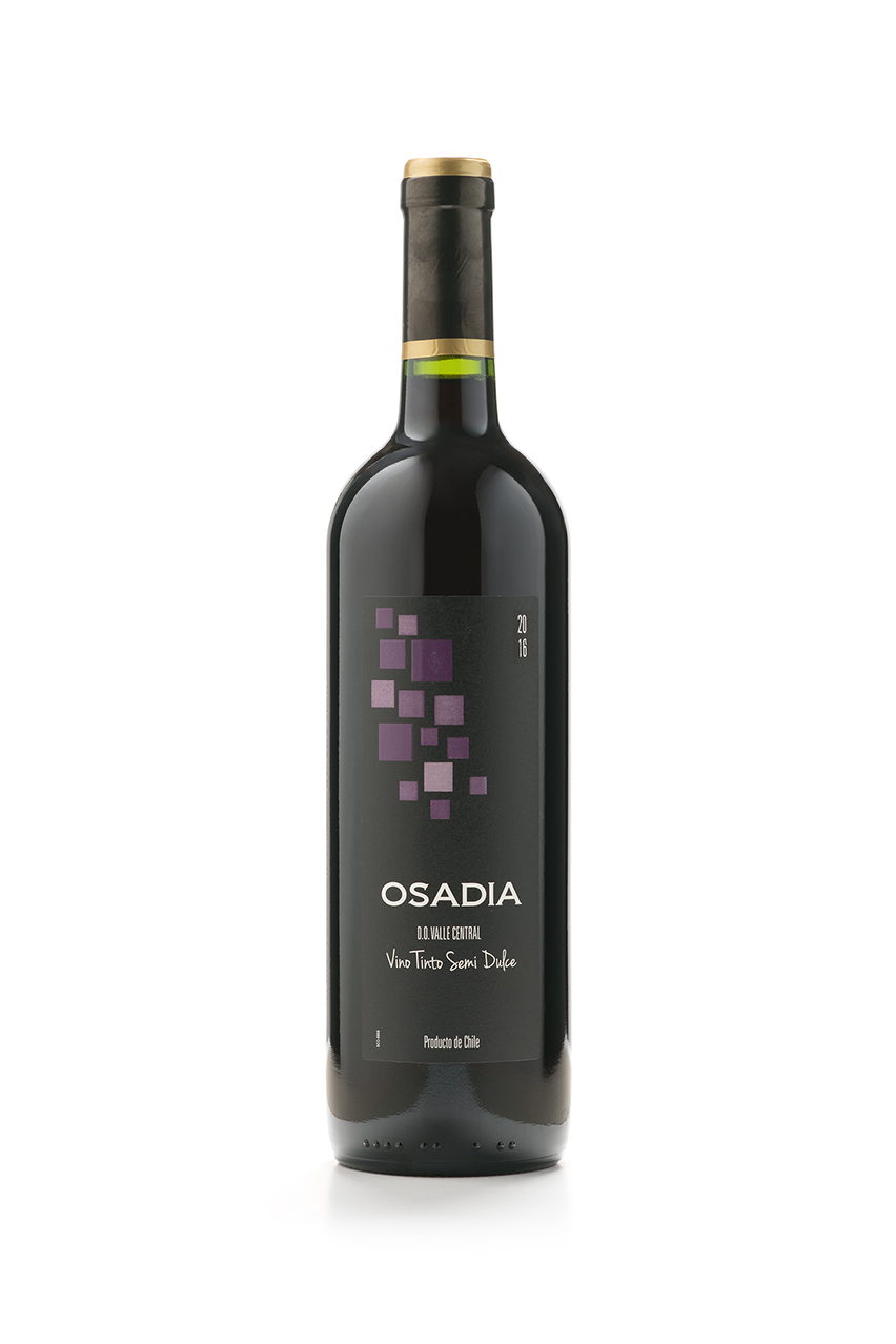 Вино Осадия, DO, красное, полусладкое, 0.75л
